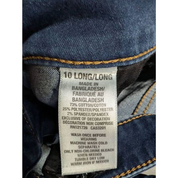 Aeropostale Blue Stretchy High-Waist Jegging Zip Fly Women's 10L - Picture 4 of 7